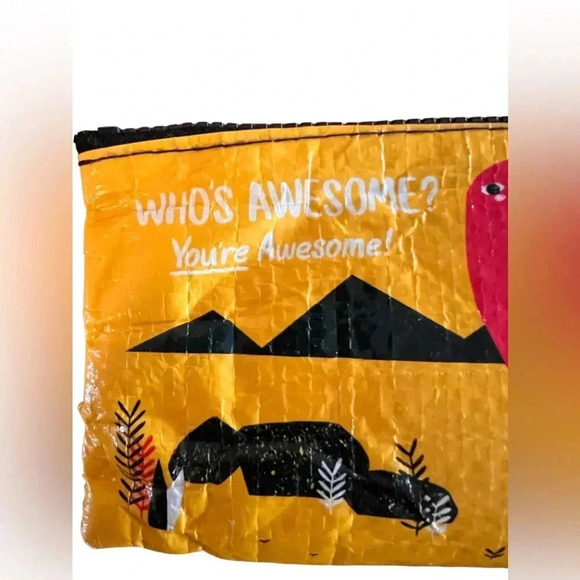 Blue Q Dinosaur “Who’s Awesome? You’re Awesome!” Pencil Case - Picture 3 of 8